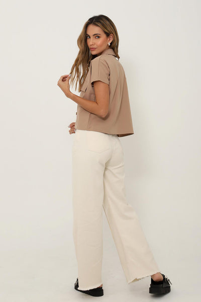 Camisa Leonora Camel