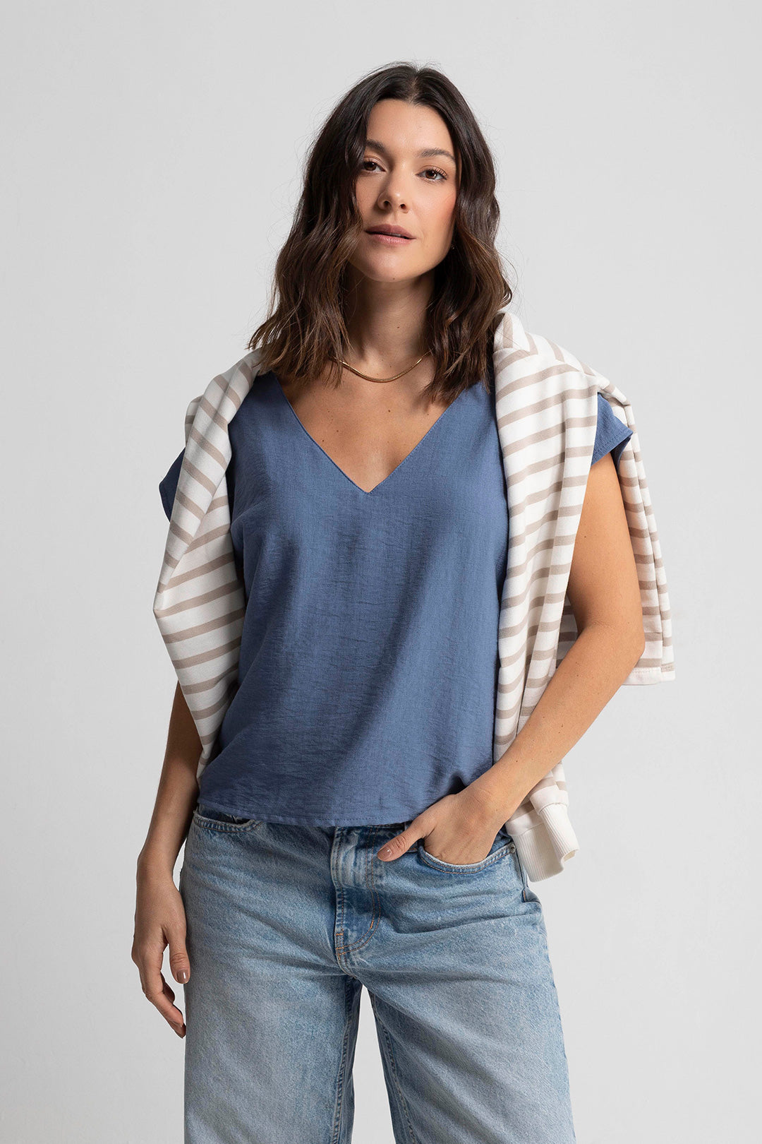 Camisa Ares Azul