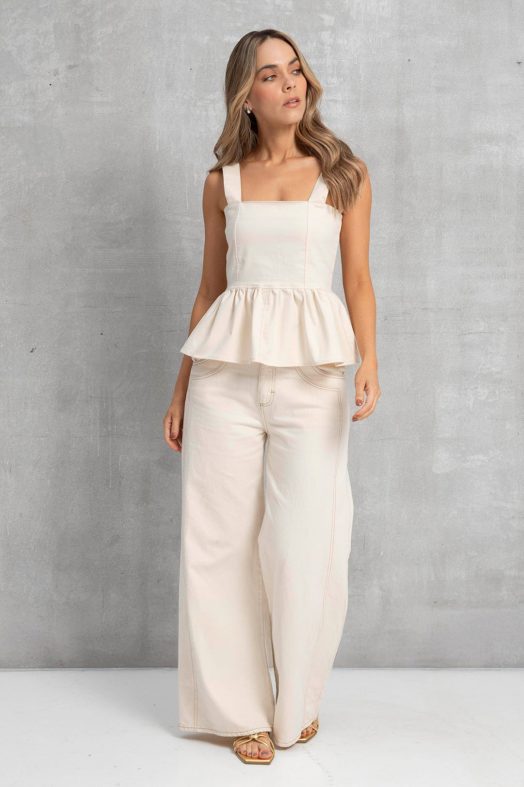 Camisa Martina Marfil