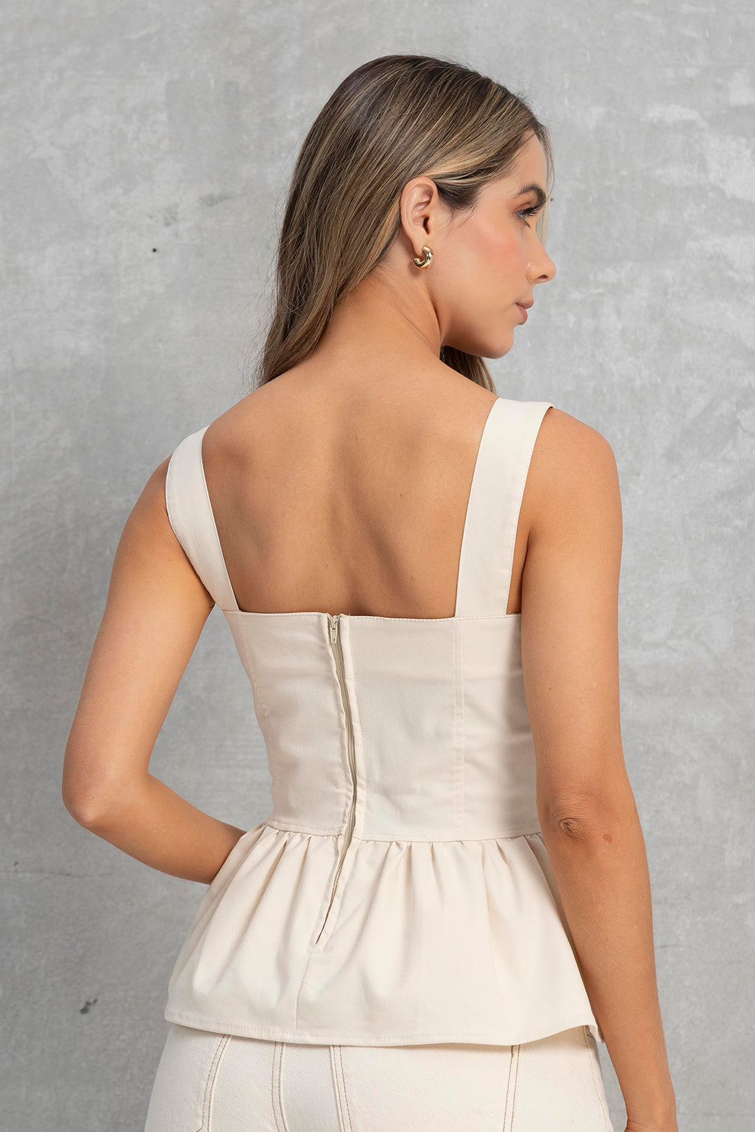 Camisa Martina Marfil