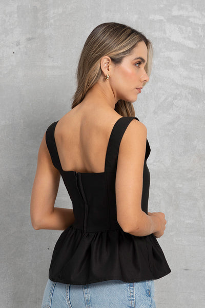 Camisa Martina Negra