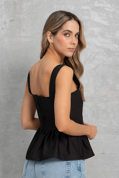 Camisa Martina Negra