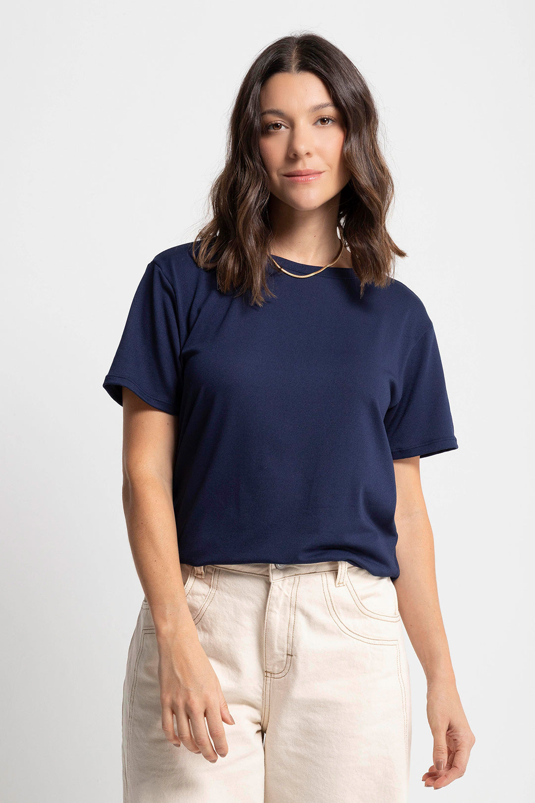 Camiseta Rita Azul Navy