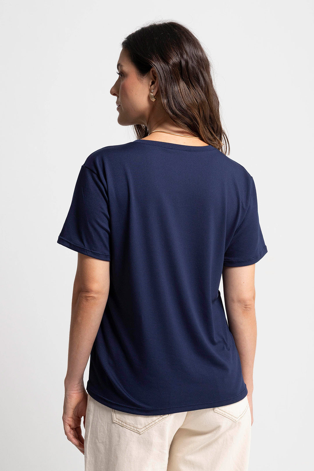 Camiseta Rita Azul Navy