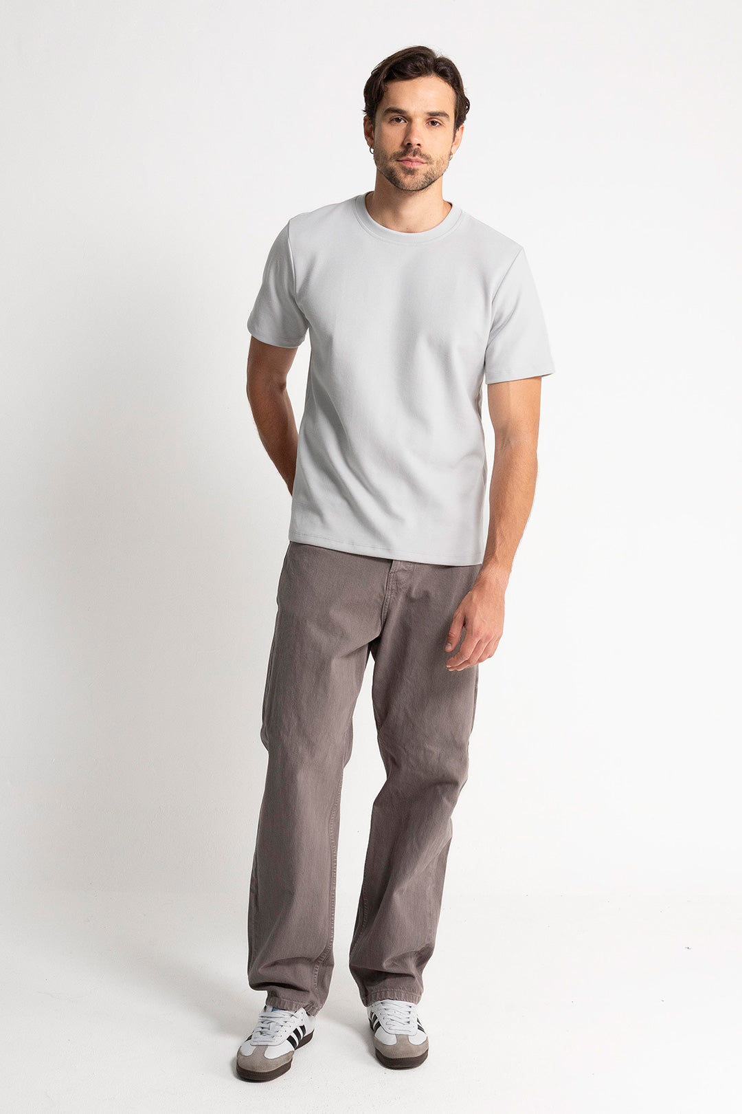 Camiseta Apolo Gris Claro