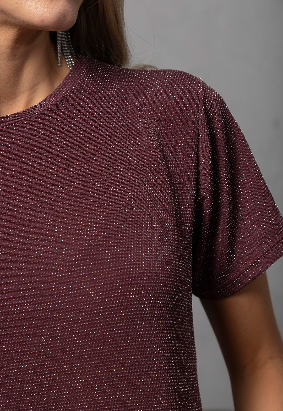 Camiseta Brillante Vino