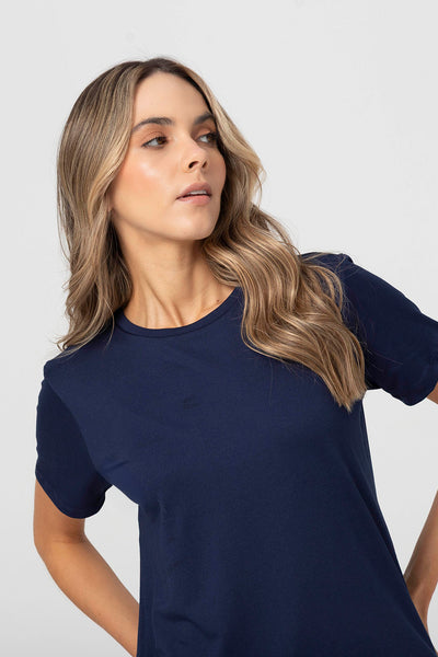 Camiseta Rita Azul Navy