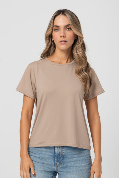 Camiseta Rita Beige
