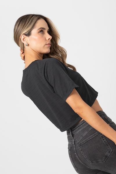 Croptop Livi Negro