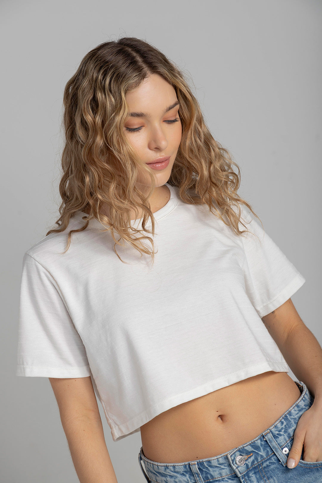 Croptop Livi Marfil