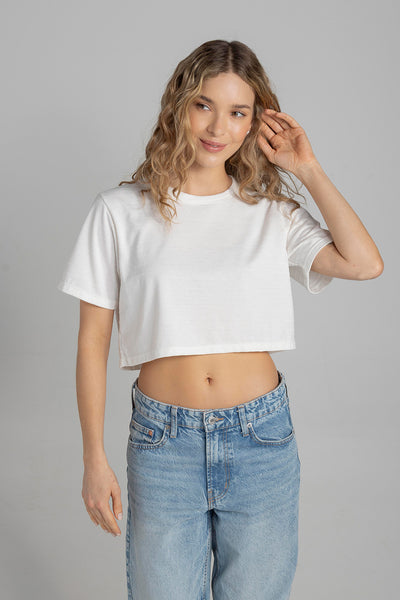 Croptop Livi Marfil