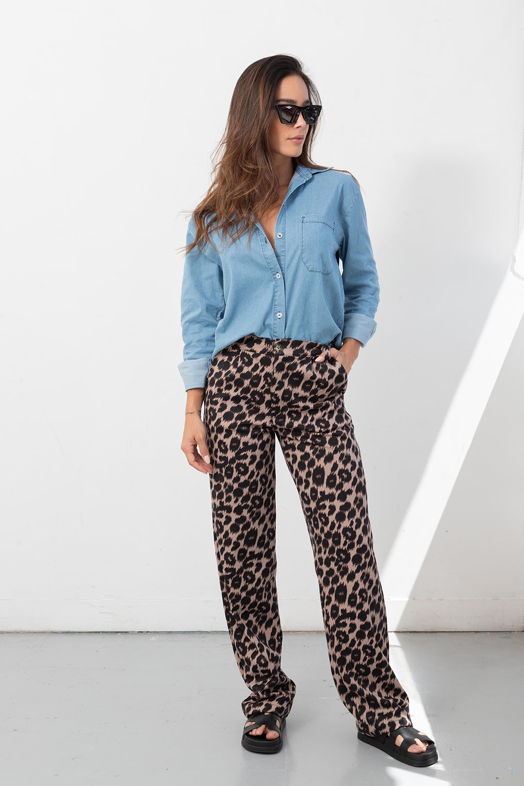 Pantalón Maru Leopardo