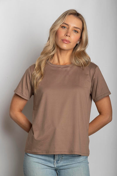 Combo Camisetas Rita Blanca, Negra y Cacao
