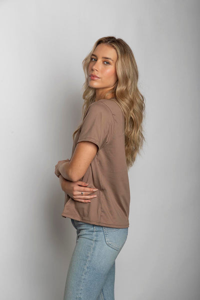 Combo Camisetas Rita Blanca, Negra y Cacao