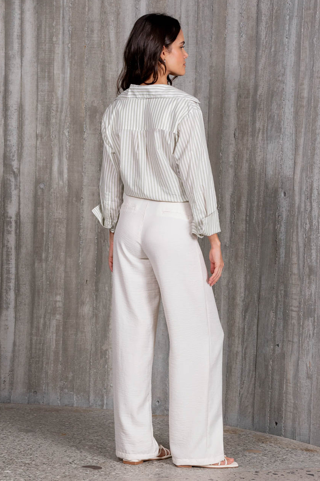 Pantalón Bruna Beige Equilibrio