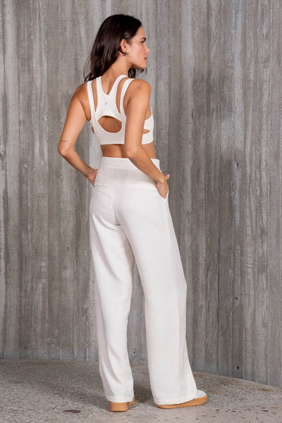 Pantalón Bruna Beige Equilibrio