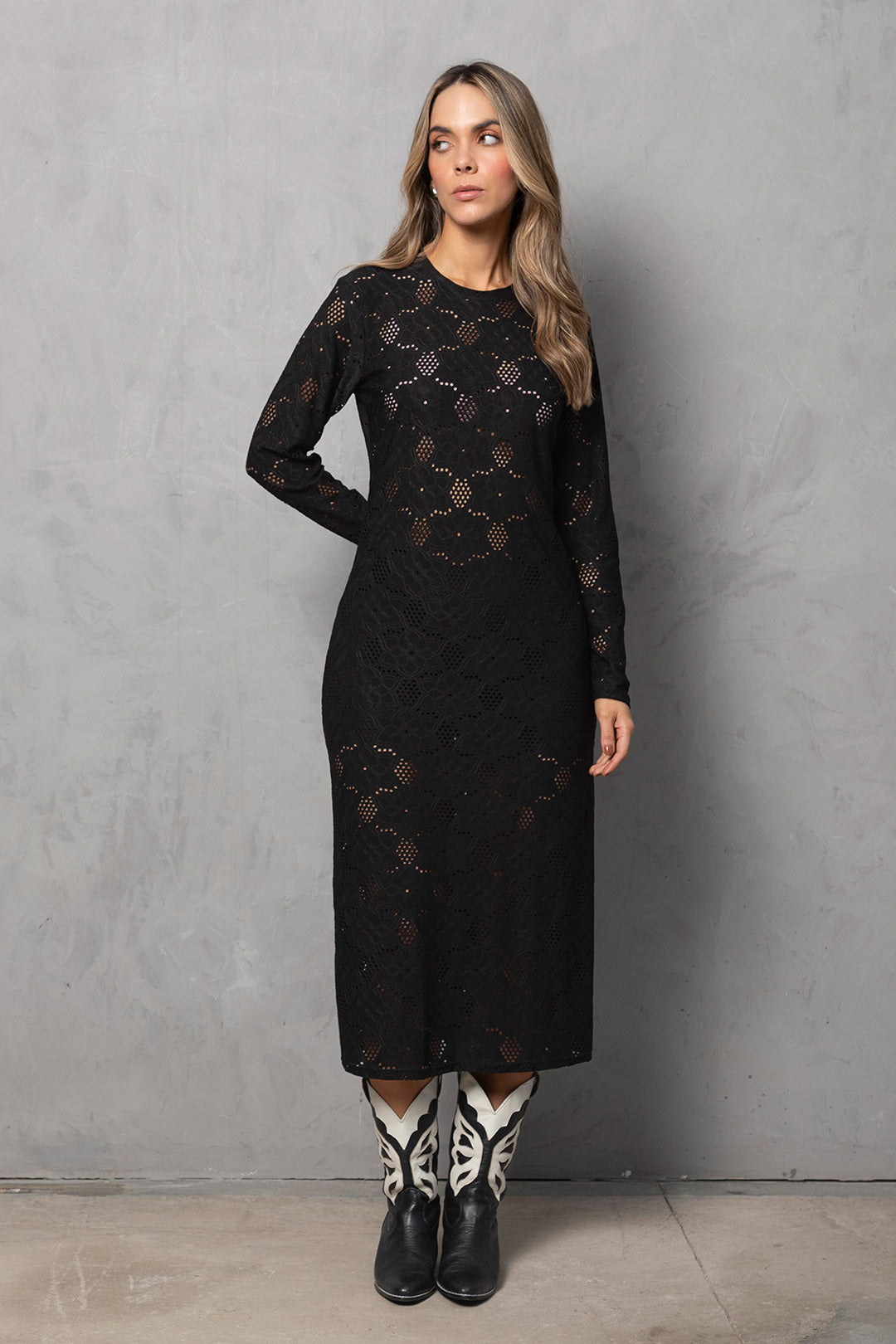 Vestido Brenda Negro