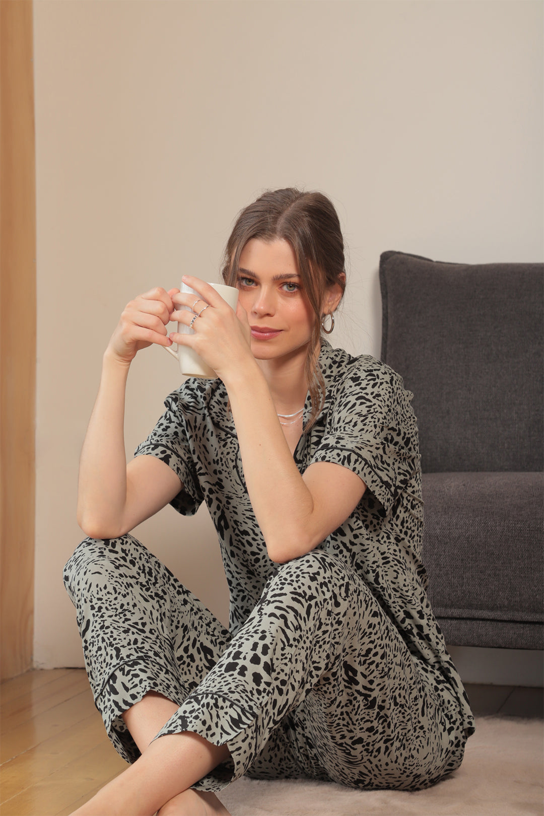 Pijama Mercedes Leopardo